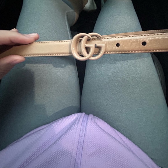 Beige Gucci belt. Size 95 (American size 10). - Picture 2 of 10